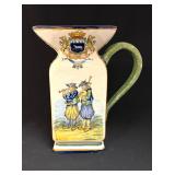 HR Quimper Cider Pitcher