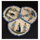 HR Quimper Shell Serving Tray