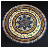 HB Quimper Round Broderie Tray
