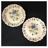 Pair of PBx Malicorne Deep Plates