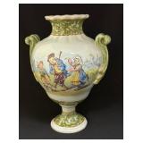 Porquier Beau Footed Vase