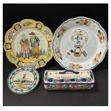 4 Quimper Items