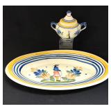 2 HenRiot Quimper Items