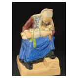 Rare HenRiot Quimper Figural