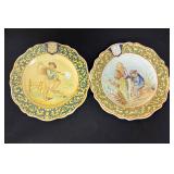 2 Porquier Beau Plates