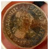 Mexico 1782 Silver 8 Reales Coin