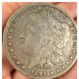 1894-O United States Morgan Silver Dollar