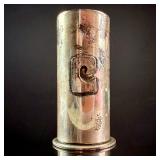 Leonore Doskow Handmade Sterling Silver Modernist Salt or Pepper Shaker