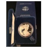 1999-P American Silver Eagle One Ounce Proof Bullion Coin with Original US Mint Packaging