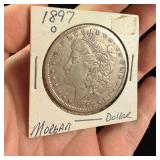 1897-O Morgan Silver Dollar