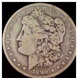 US 1890-O Morgan Silver Dollar