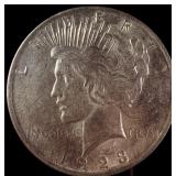 US 1928 Peace Silver Dollar