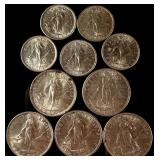 A Collection of US-Philippines 1944-D Silver Centavo Coins