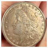 1901-O US Morgan Silver Dollar