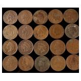 A Collection of US Indian Head Cents