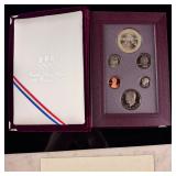 1988-S US Mint Prestige Proof Set including Olympic Silver Dollar
