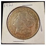1921-S US Morgan Silver Dollar