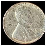 US 1956 Lincoln Wheat Cent with Post-Mint Metallic Plating