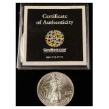 US 2015 One Dollar American Silver Eagle 1 oz Fine Silver Bullion Coin
