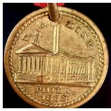 US 1882 Souvenir Medalet, Brass