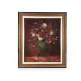 Klassen Floral Still Life Oil on Canvas
