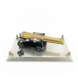 Brass Miniature Signal Cannon w/Stand