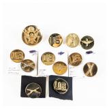 WWII US Collar and Cap Insignia