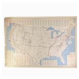 1959 US Military Installations Map