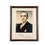 Douglas MacArthur Signed Tokyo Portrait (1948)