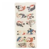 Japanese Shunga Silk Scroll WWII GI Bringback