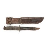 WWII USMC Named Guadalcanal Ka-Bar