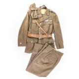 WWII Polish Forces Major Uniform Set