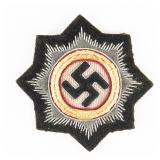 WWII German Cross in Gold  Cloth Version