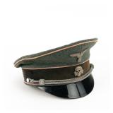 WWII German Style Peaked Visor Cap (Schirmmutze)