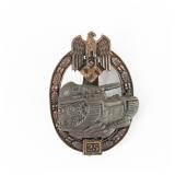 WWII German Panzer Assault Badge 25 Engagements