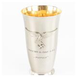 Third Reich Military Presentation Goblet