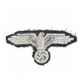 WWII German Waffen-SS Sleeve Eagle Patch