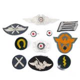 WWII German Insignia for Caps,Collars & Sleeves