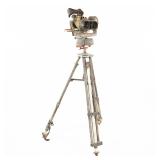 WWII German 10x80 Flak Binoculars on Tripod