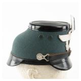 WWII German Police Erel Fiber Tschako
