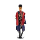 Vintage Ethnographic Caucasian Chokha Figurine