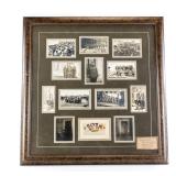 WWI US Army Framed Photo Group