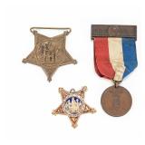 Civil War GAR Medal Grouping Named 60th NY