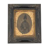 19th-Century Military Tintype 1/4 Plate