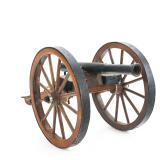 Scale Model 12-Pounder Field Artillery Cannon