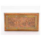 A COPPER RELIEF OF RACHELS TOMB. Jerusalem, c. 1930 BEZALEL