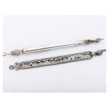 A STERLING SILVER 'JERUSALEM' TORAH POINTER. Israel, modern