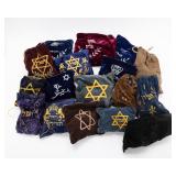18 PAIRS OF USED TEFILLIN