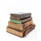 FOUR ANTIQUE JUDAICA BOOKS