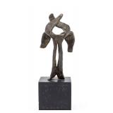 A BRONZE SCULPTURE
